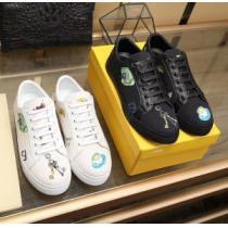 カジュアルシューズ フェンディ FENDI 18ＳＳ美品 2色可選 数量限定再入荷