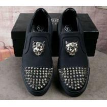 フィリッププレイン PHILIPP PLEIN 2026年春夏入荷 高感度アイテム カジュアルシューズ 2色可選