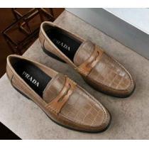 2026夏の定番新品到来! 在庫を確保 プラダ PRADA ビジネスシューズ 圧倒的人気新着