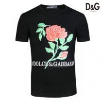 2色可選 半袖Tシャツ ドルチェ＆ガッバーナ Dolce&Gabbana 2026最高ランキング 定番品質保証
