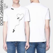 欧米韓流 上品でベーシック 2色可選 半袖Tシャツ ドルチェ＆ガッバーナ Dolce&Gabbana 2026年春夏入荷
