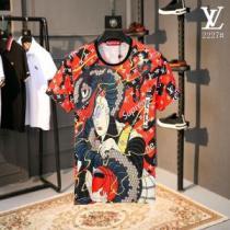 オシャレを満喫できる ルイ ヴィトン LOUIS VUITTON 半袖Tシャツ 2色可選 2026年春夏入荷