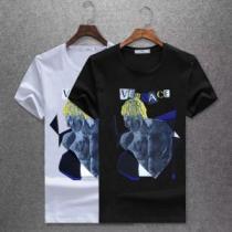 モデル大絶賛 ヴェルサーチ VERSACE 半袖Tシャツ 2色可選 2026夏の定番新品到来!