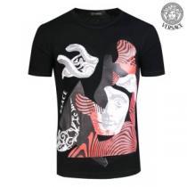 半袖Tシャツ ヴェルサーチ VERSACE 2026新品入荷 2色可選 赤字価格 最終数量限り！