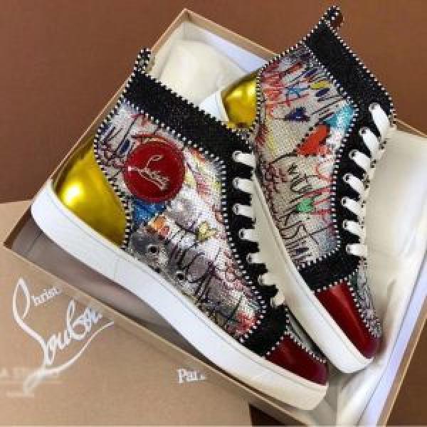 Christian Louboutinルブタンスニーカーコピー超激得100%新品メンズハイカットシューズ通勤通学靴