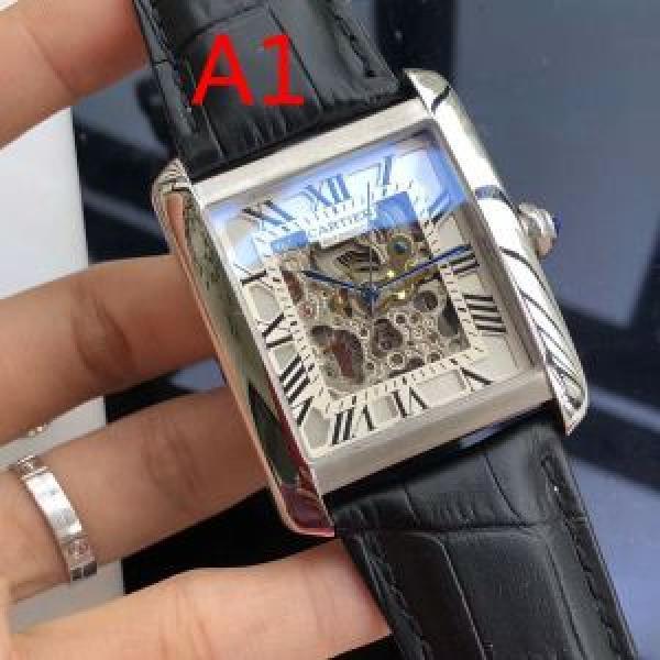 超目玉新作 カルティエ CARTIER 2026夏の定番新品到来! 透かし彫りムーブメント 男性用腕時計 多色可選.199.