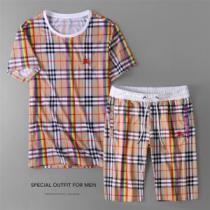 2026【SALE！】 BURBERRY バーバリー 半袖セットアップ 有名人同じアイテム 上下セット2026最高ランキング