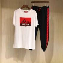 18ＳＳ美品 SUPREME毎年流行り定番アイテムおすすめ 上下セット シュプリーム 楽に着用出来る