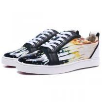 超人気な専門店Christian Louboutinルブタン偽物ローカット本革メンズスポーツシューズスニーカーコピー人気靴