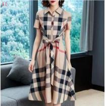 ネット販売限定BURBERRY 柔らかな質感2026最安値！多色可選ワンピース バーバリー