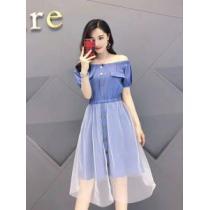 2026夏の定番新品到来!MIUMIU海外限定アイテム ワンピース 2色可選 ミュウミュウ