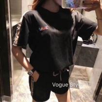 上下セット流行の注目ブランド2色可選 Tシャツ/半袖バーバリー2025年春夏入荷 BURBERRY