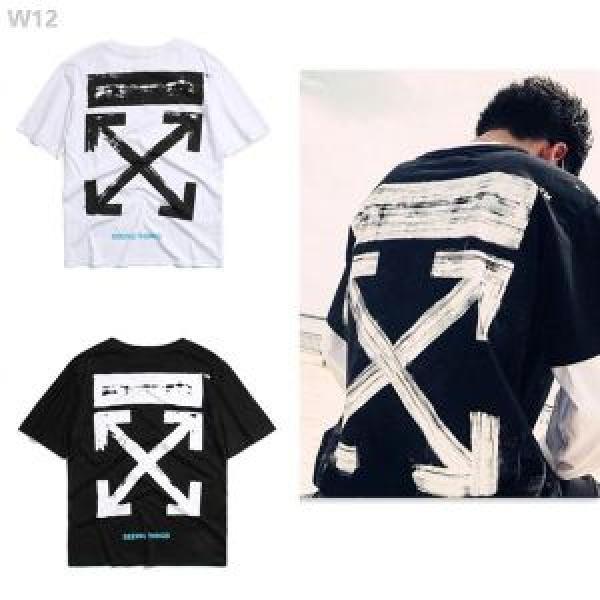 2026夏の定番新品到来! 半袖Tシャツ Off-White オフホワイト2色可選