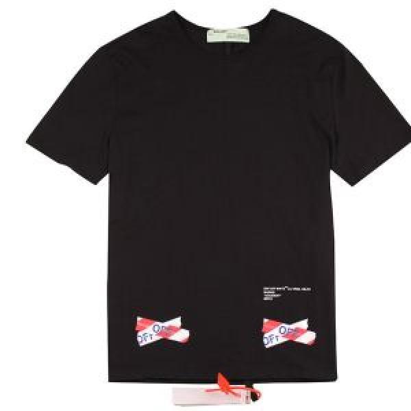 オフホワイト 2色可選今季新作登場美品*入手困難 半袖Tシャツ Off-White