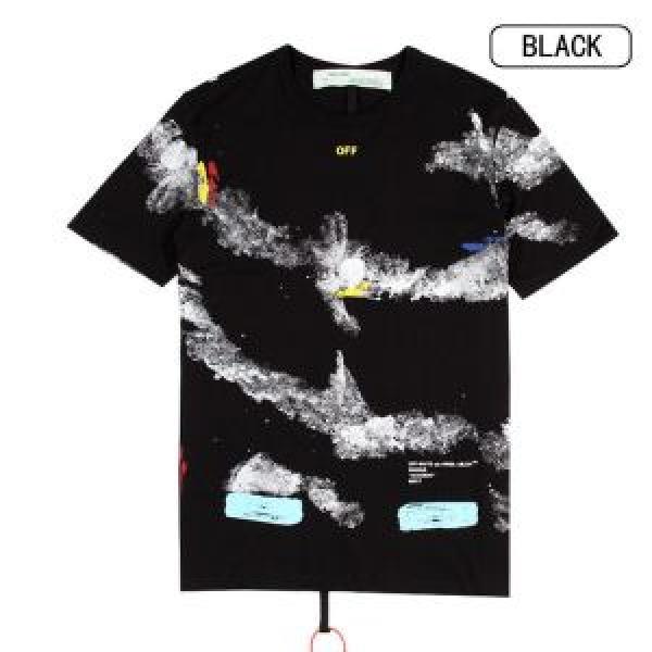 最近人気一番！半袖Tシャツ Off-White オフホワイト 2色可選ミックス感が溢れる