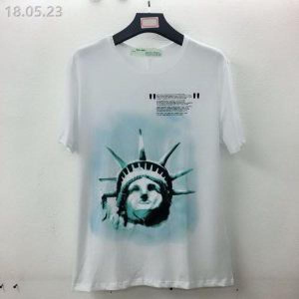 毎年流行り定番アイテムおすすめ Off-White オフホワイトすっかり定番化 半袖Tシャツ