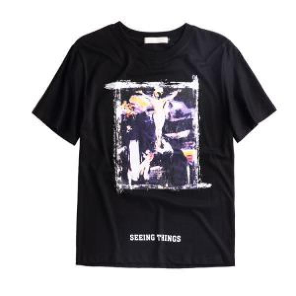 オシャレを満喫できる半袖Tシャツ Off-White オフホワイト 2色可選2026人気の主流アイテム