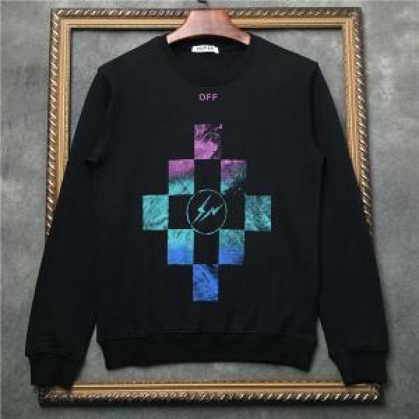 アウトドア系Off-White 人気急上昇中オフホワイトプルオーバーパーカー2色可選