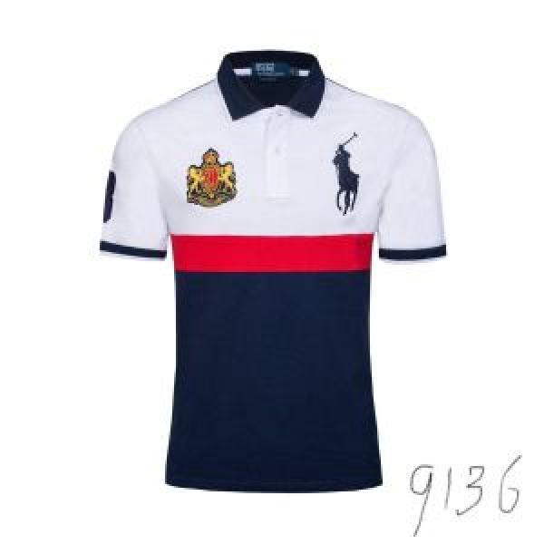 目前の注目ブランド 3色可選今季爆発的な人気  ポロ ラルフローレン Polo Ralph Lauren 美品*入手困難 半袖Tシャツ