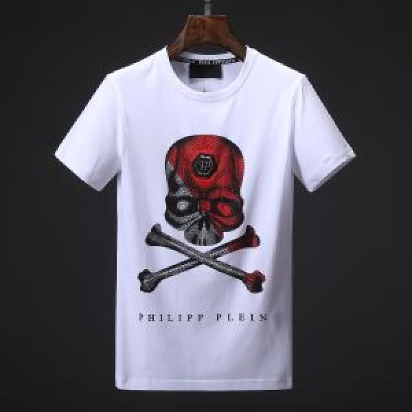 春夏大活躍 フィリッププレイン PHILIPP PLEIN 超目玉新作 半袖Tシャツ 大人っぽい