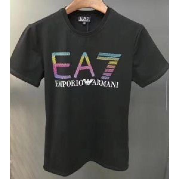 2026年春夏シーズン 半袖Tシャツ 超目玉新作 アルマーニ ARMANI 2色可選 個性的なモデル