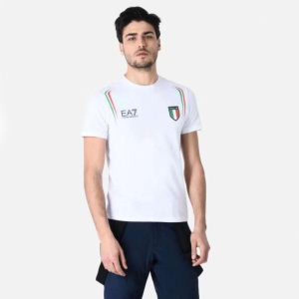 高級感が漂う 半袖Tシャツ アルマーニ ARMANI 毎年流行り定番アイテムおすすめ  2色可選 日本限定素材
