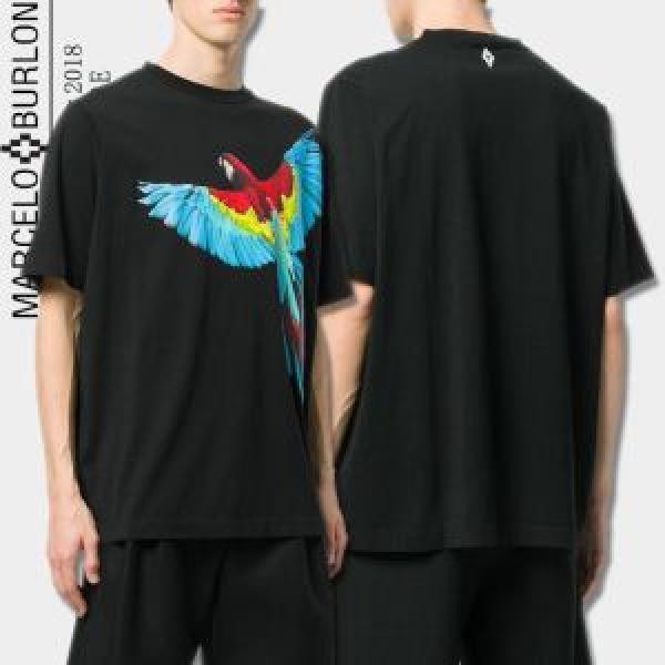 美品*入手困難 2色可選 今年人気定番 マルセロバーロンMarcelo Burlon 2026【SALE！】 半袖Tシャツ