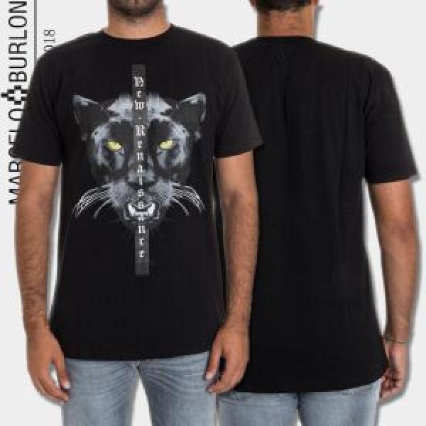 2色可選 マルセロバーロン Marcelo Burlon 流行の注目ブランド 半袖Tシャツ 2026最安値！