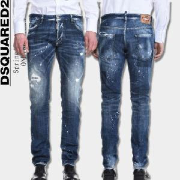 DSQUARED2ディースクエアードコピーHOTお買い得メンズデニムジーンズ優れたデザイン