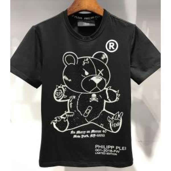 2026最安値！ フィリッププレイン PHILIPP PLEIN 人目を引く存在感 半袖Tシャツ 2色可選 大人カジュアル