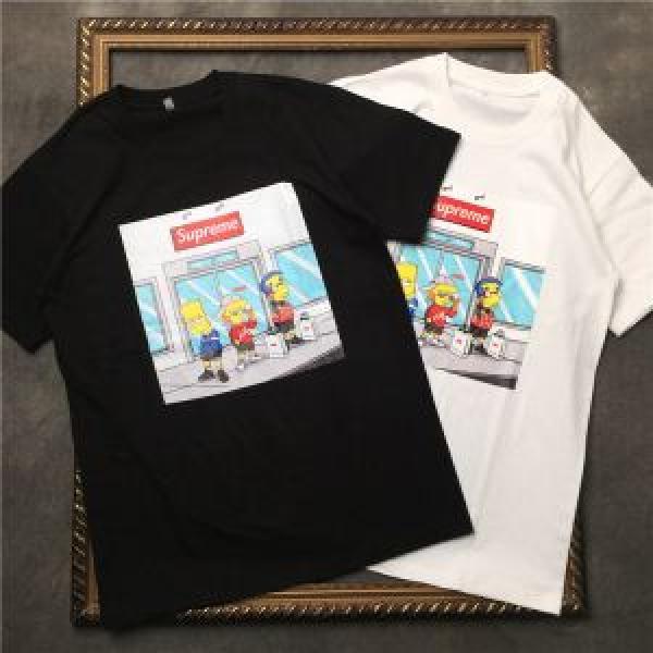 シュプリーム SUPREME 半袖/Tシャツ超人気美品 2色可選人目を引く存在感