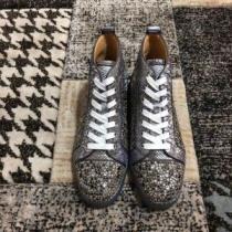 期間限定セール クリスチャンルブタン 抗菌?防臭加工Christian Louboutin スニーカー、靴ハイトップシューズ