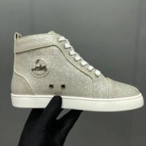 ハイトップシューズ 日本限定素材 クリスチャンルブタン Christian Louboutin スニーカー、靴 ファッションの最先端！