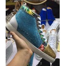 今季新作登場 クリスチャンルブタン Christian Louboutin スニーカー、靴 ハイトップシューズ 上品でベーシック