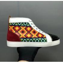 今季新作登場 クリスチャンルブタン Christian Louboutin ハイトップシューズ スニーカー、靴 2026【SALE！】人目を引く存在感