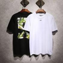 2026年春夏シーズン半袖Tシャツ Off-White オフホワイト 2色可選芸能人愛用