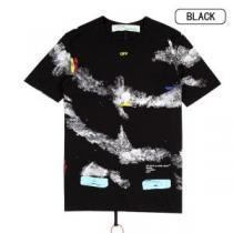 最近人気一番！半袖Tシャツ Off-White オフホワイト 2色可選ミックス感が溢れる