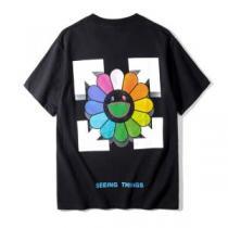 人気急上昇中 半袖Tシャツ Off-White 超激安価格オフホワイト 2色可選最近人気一番！