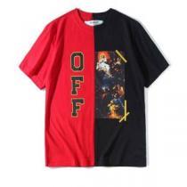2色可選配色切替 超激安価格半袖Tシャツ Off-White オフホワイト