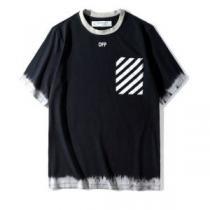 18ＳＳ美品半袖Tシャツ Off-White オフホワイト 2色可選オシャレを満喫できる