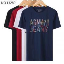 今季新作登場 4色可選 アルマーニ ARMANI 品良く 半袖Tシャツ 2026新品入荷