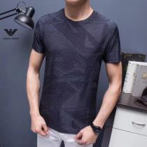 上品でファッション 半袖Tシャツ アルマーニ ARMANI  2色可選 ファッションの最先端！