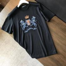 今季新作登場 ドルチェ＆ガッバーナ Dolce&Gabbana モデル大絶賛 2色可選 半袖Tシャツ 赤字価格