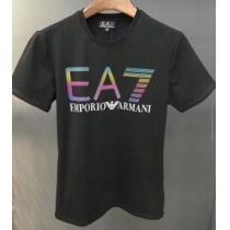 2026年春夏シーズン 半袖Tシャツ 超目玉新作 アルマーニ ARMANI 2色可選 個性的なモデル