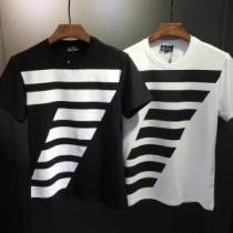 定番品質保証 2色可選 半袖Tシャツ今季新作登場  アルマーニ ARMANI 現代的な印象