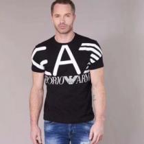 今季大人気新作登場 アルマーニ ARMANI 半袖Tシャツ 大人っぽく知的な  2色可選 希少価値大