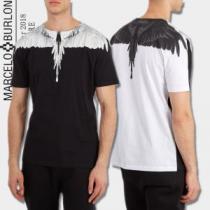 最終数量限り！ 大人っぽく知的な マルセロバーロン  Marcelo Burlon 2色可選  半袖Tシャツ 絶妙な新商品
