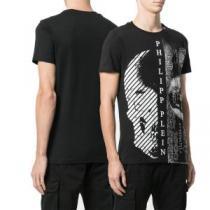 2026年春夏シーズン フィリッププレイン PHILIPP PLEIN モデル大絶賛  半袖Tシャツ 2色可選