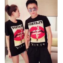 男女兼用 フィリッププレイン PHILIPP PLEIN 超人気美品  半袖Tシャツ 2色可選 稀少*入手困難