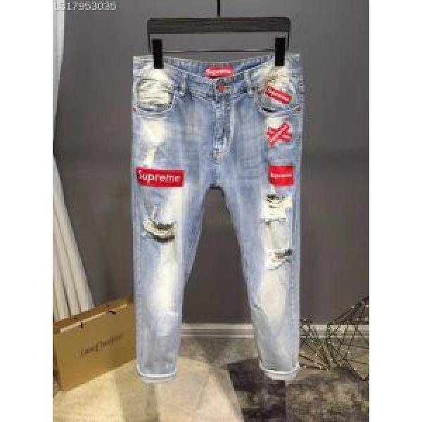 柔らかな質感18ＳＳ美品 シュプリーム SUPREME デニムパンツ大流行中